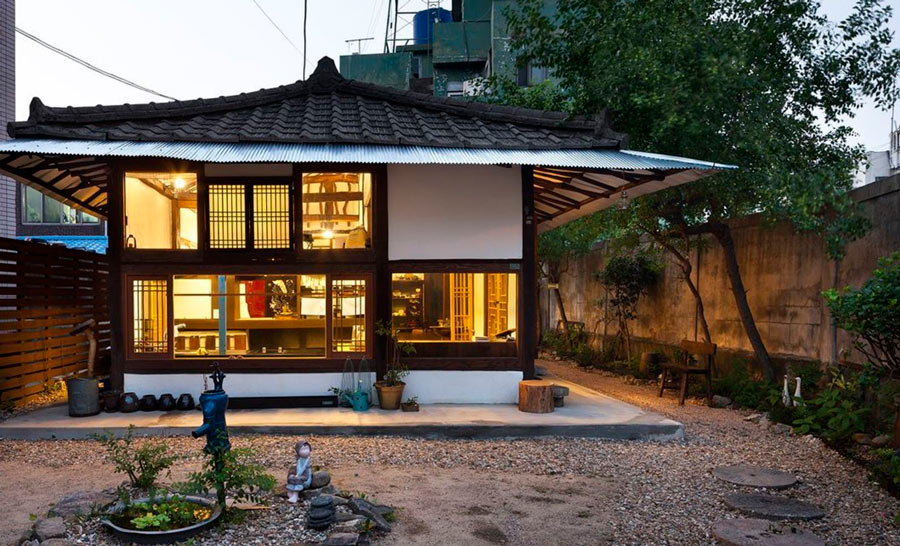 Крыши в современном японском доме