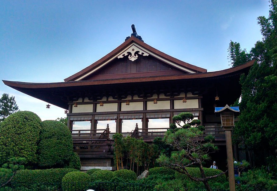 Традиционные здания Японии