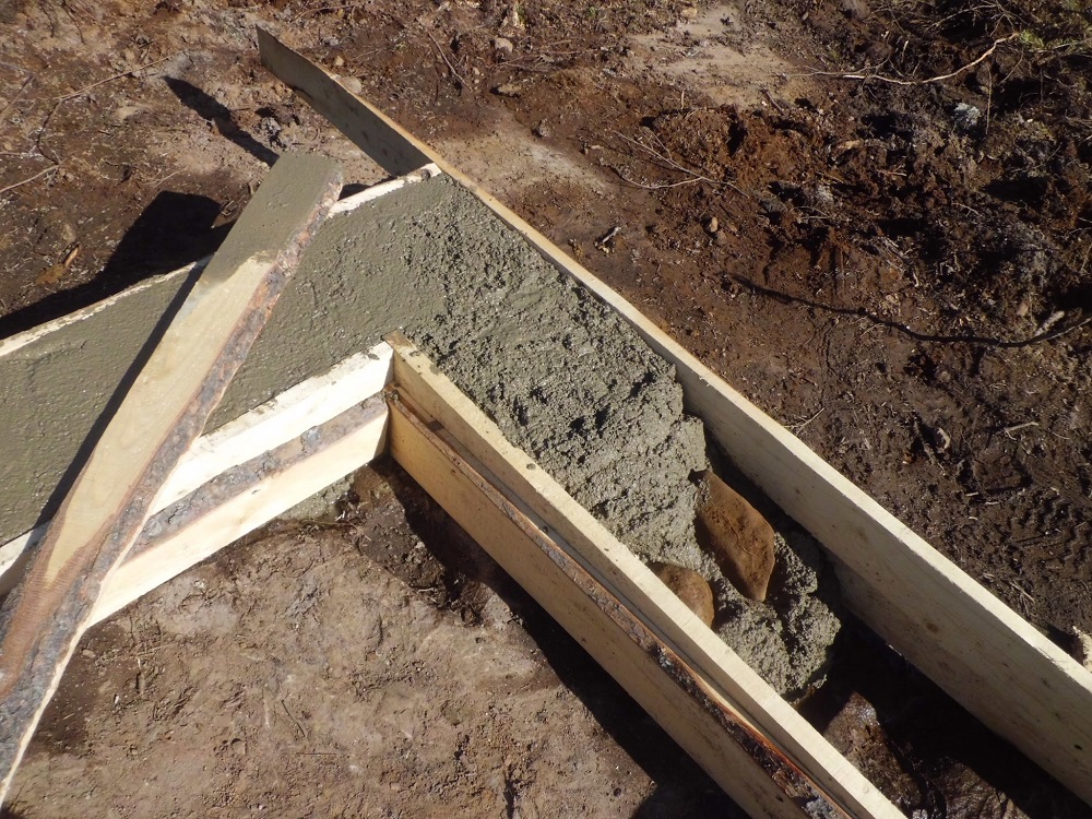 Заливка бетона под фундамент дома